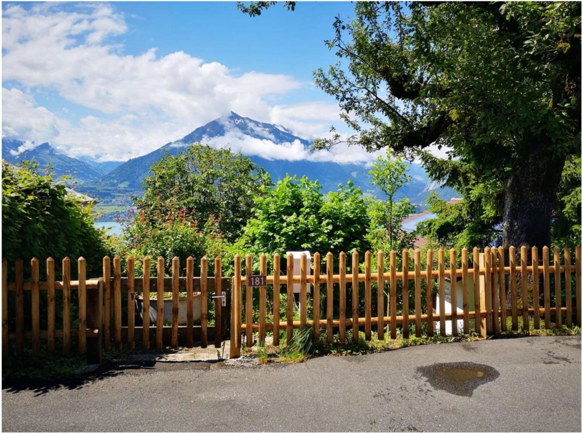 Chalet With View Of The Mountains And The Thun Lake Sigriswil Luaran gambar