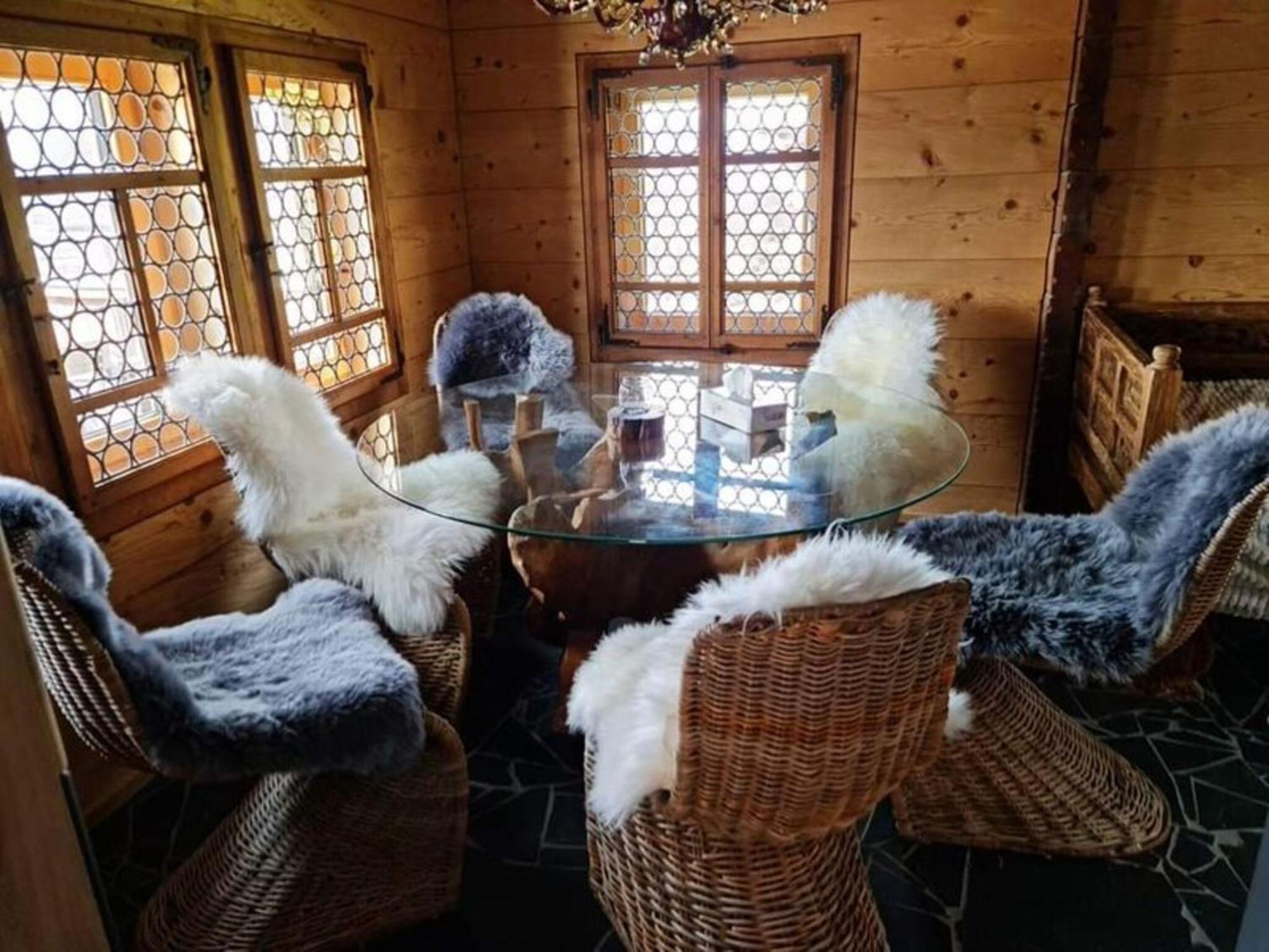 Chalet With View Of The Mountains And The Thun Lake Sigriswil Luaran gambar