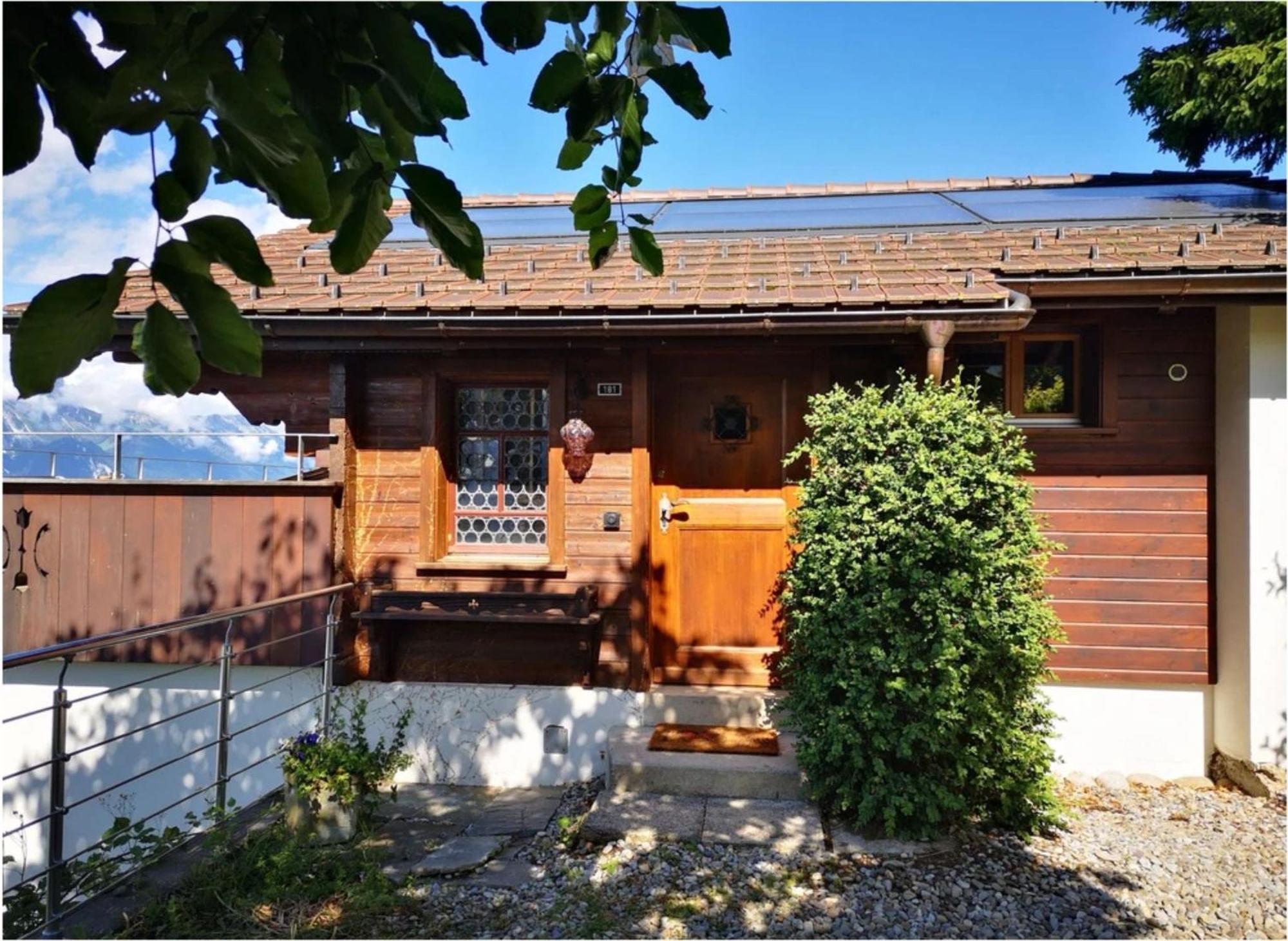 Chalet With View Of The Mountains And The Thun Lake Sigriswil Luaran gambar
