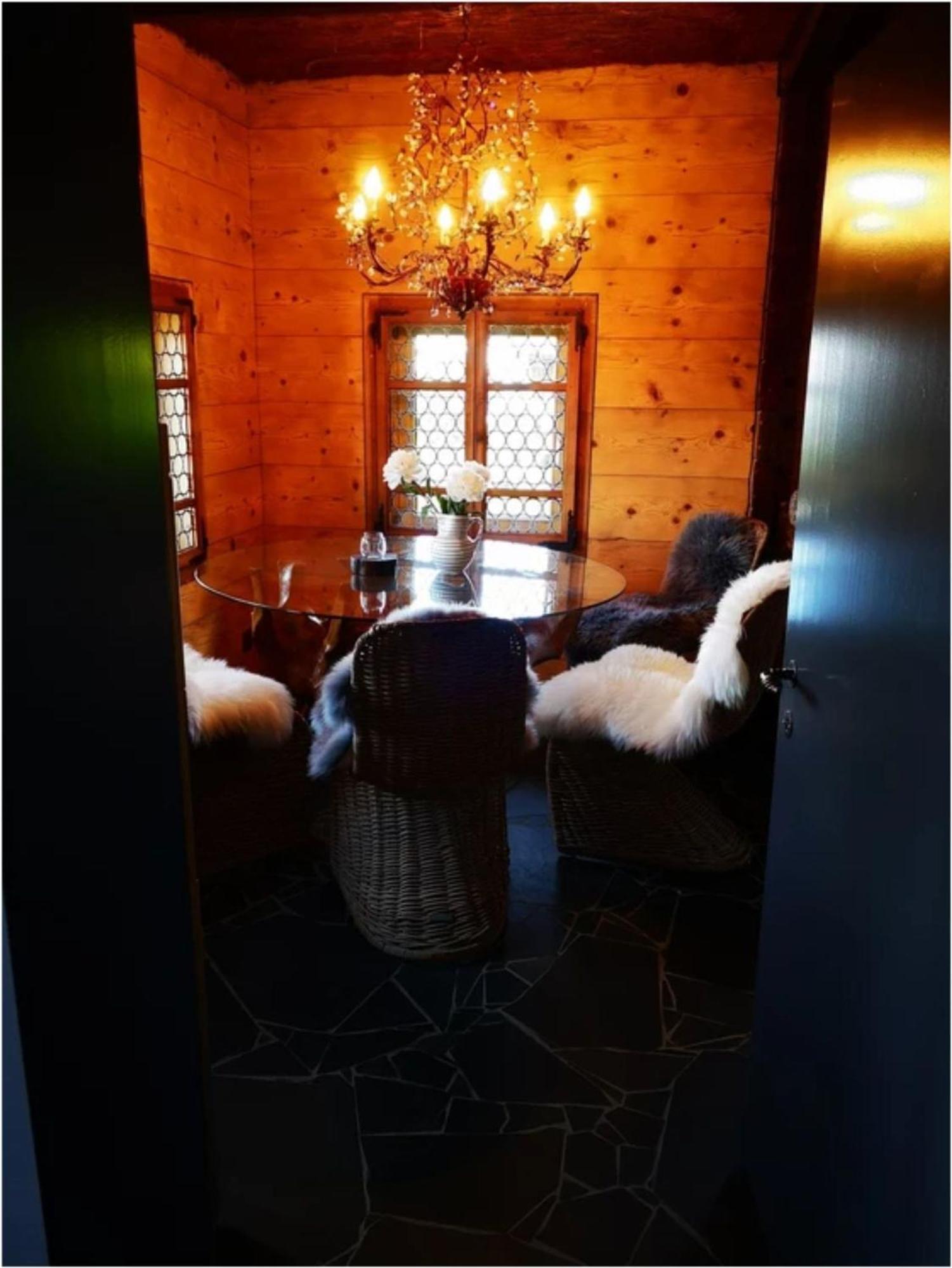 Chalet With View Of The Mountains And The Thun Lake Sigriswil Luaran gambar